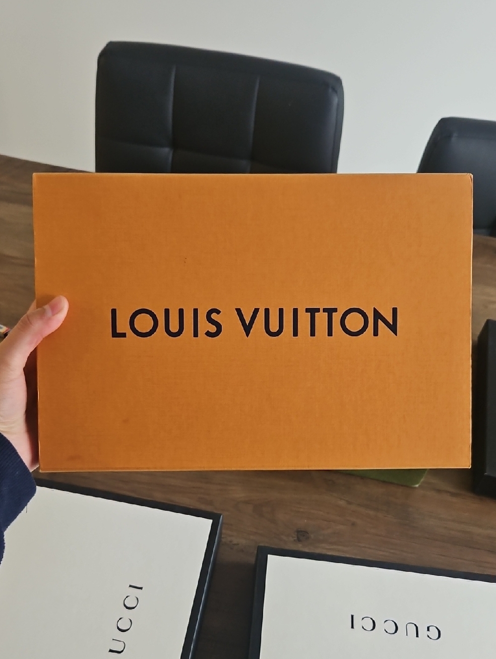 Louis Vuitton Orange Logo Box
